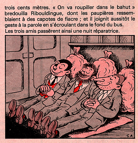 Jean-Louis Pesch et les Pieds Nickelés