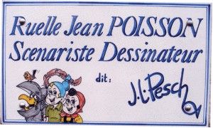 Sylvain et Sylvette, des plaques de rue à Juvardeil