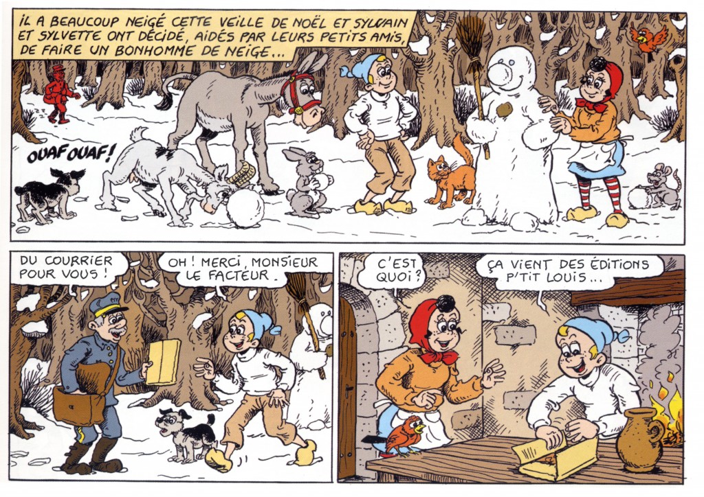 Livre Sylvain et Sylvette 