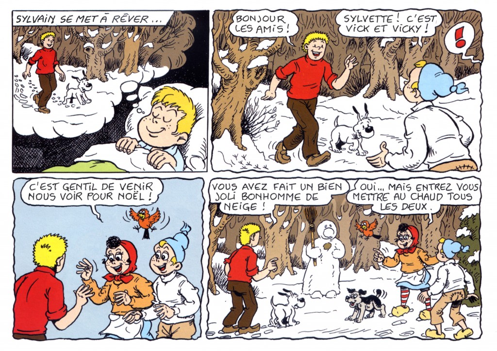 Livre jeunesse Sylvain et Sylvette 