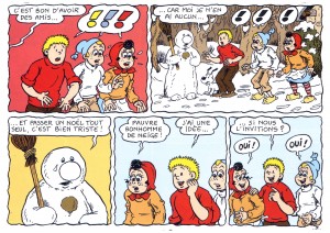 Le Noël du bonhomme de neige