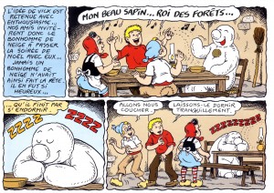 Le Noël du bonhomme de neige
