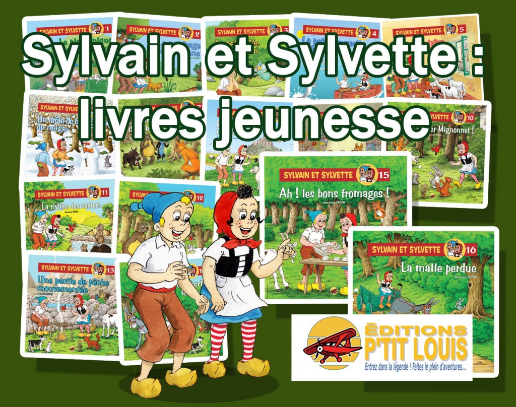 Livre jeunesse Sylvain et Sylvette