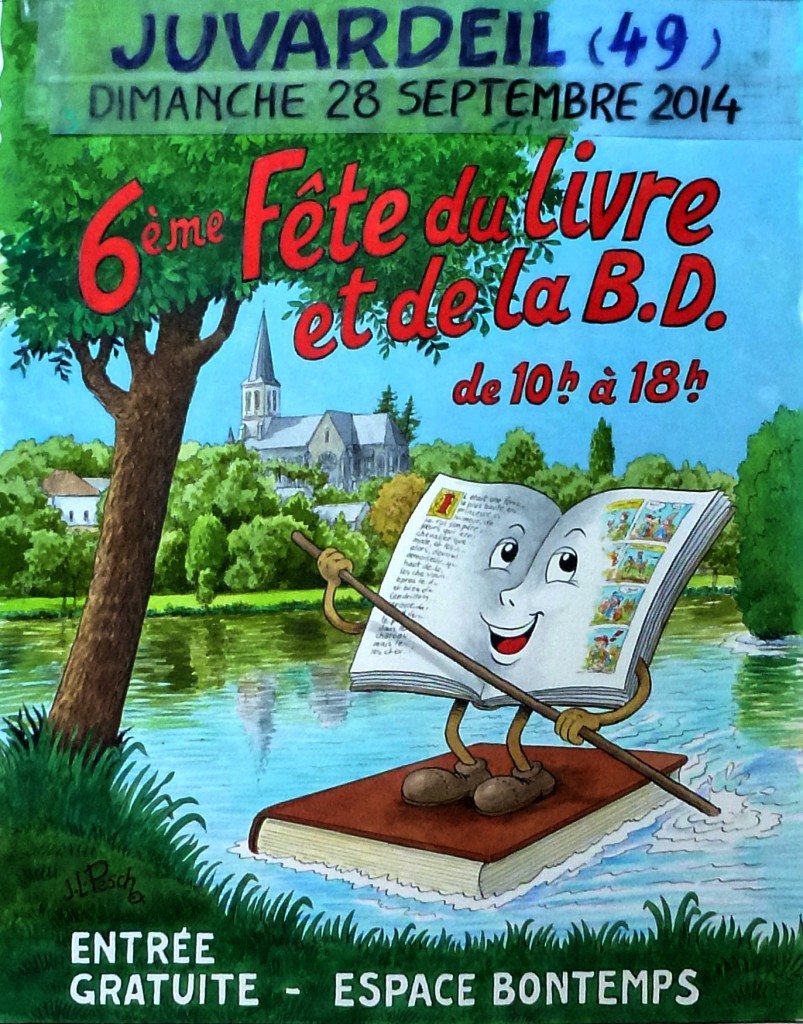 Salon du livre et de la BD à Juvardeil