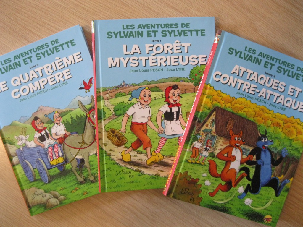 Exposition : Sylvain et Sylvette à la cité du livre de Bécherel