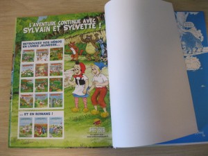 BD Dargaud sylvain-sylvette