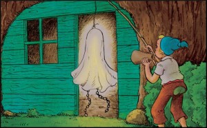 Album jeunesse : Le Fantôme de la forêt