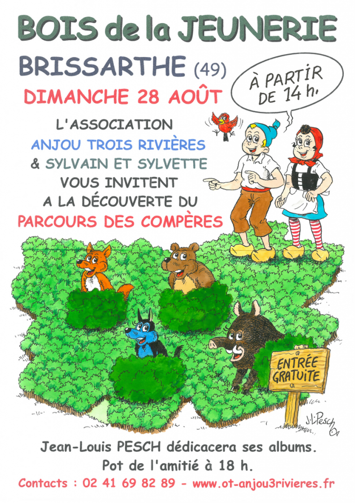 Bienvenue dans le bois de Sylvain et Sylvette