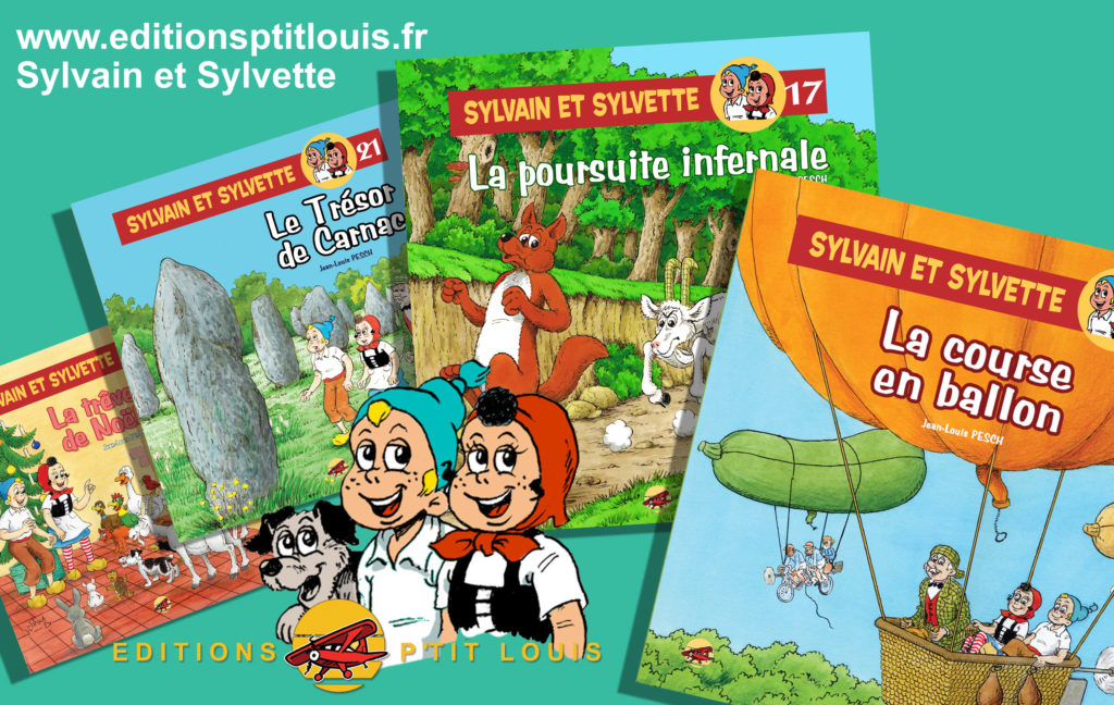LIVRES JEUNESSE Sylvain et Sylvette 